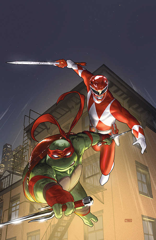 Stock Photo of MMPR Teenage Mutant Ninja Turtles II #1I (Of 5) Cardstock Variant Clarke comic sold by Stronghold Collectibles