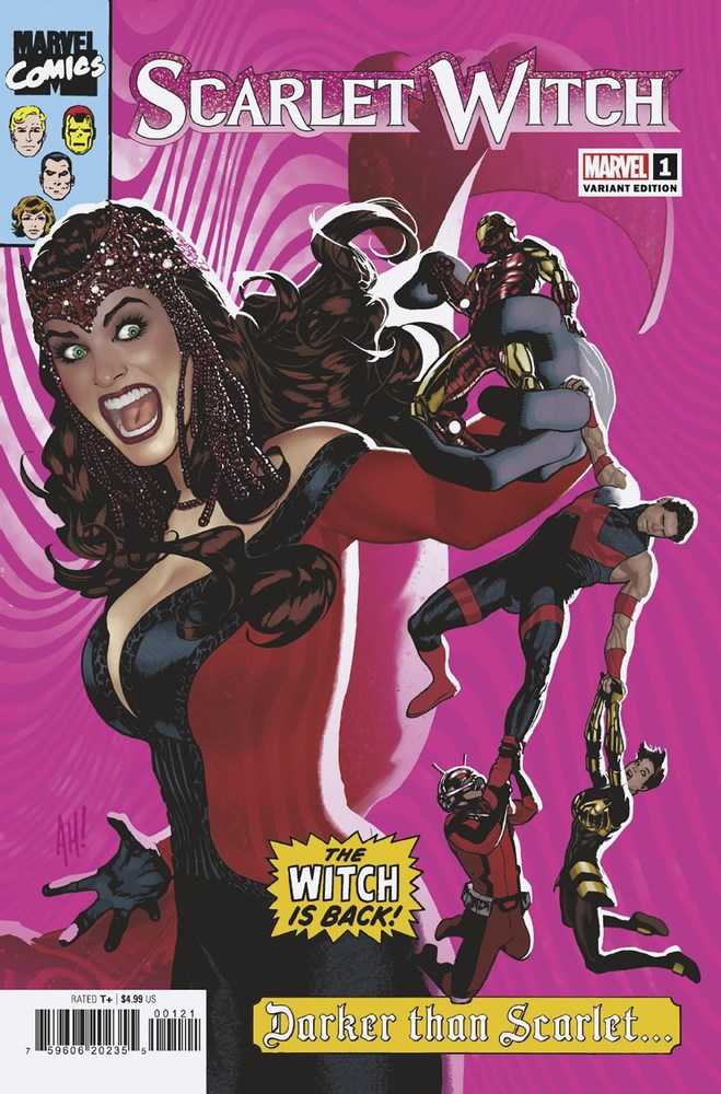 Stock Photo of Scarlet Witch #1 Hughes Classic Homage Variant comic sold by Stronghold Collectibles