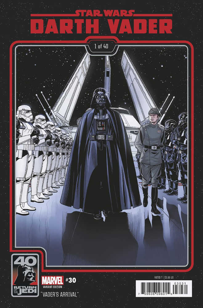 Stock Photo of Star Wars Darth Vader #30 Return Jedi 40th Anniv Sprouse Variant comic sold by Stronghold Collectibles