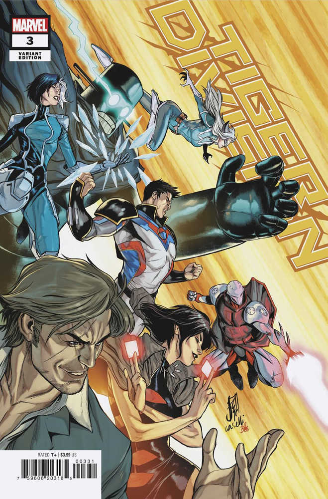 Stock Photo of Tiger Division #3 (Of 5) Caselli Variant comic sold by Stronghold Collectibles