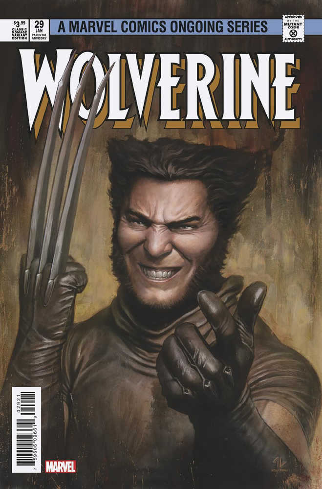 Stock Photo of Wolverine #29 Granov Classic Homage Variant comic sold by Stronghold Collectibles