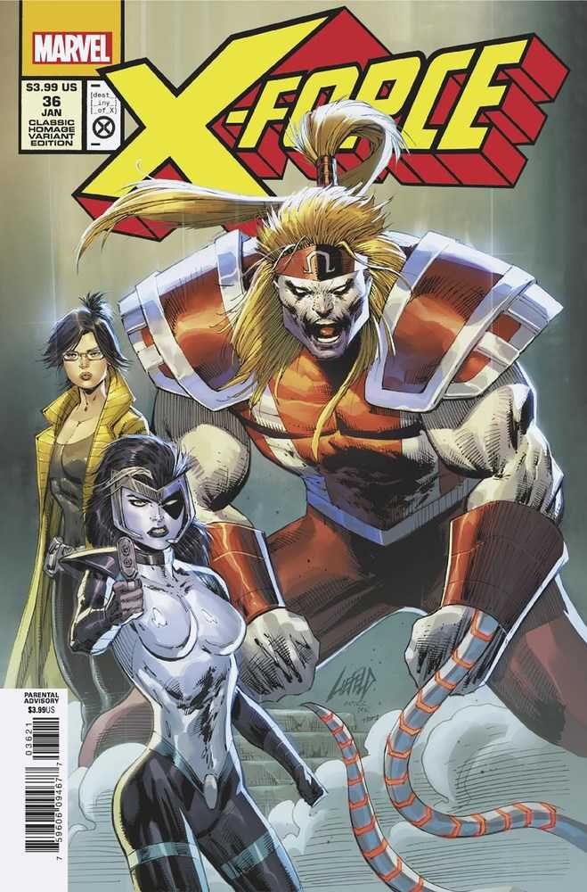 Stock Photo of X-Force #36 Liefeld Classic Homage Variant comic sold by Stronghold Collectibles