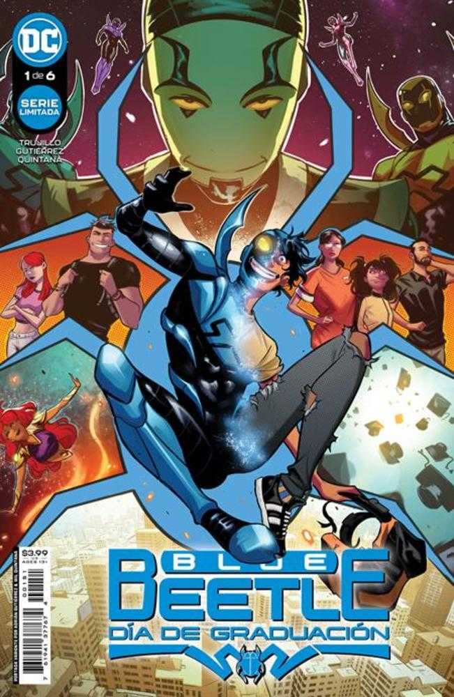 Stock Photo of Blue Beetle Graduation Day #1E (Of 6) Spanish Language Version comic sold by Stronghold Collectibles