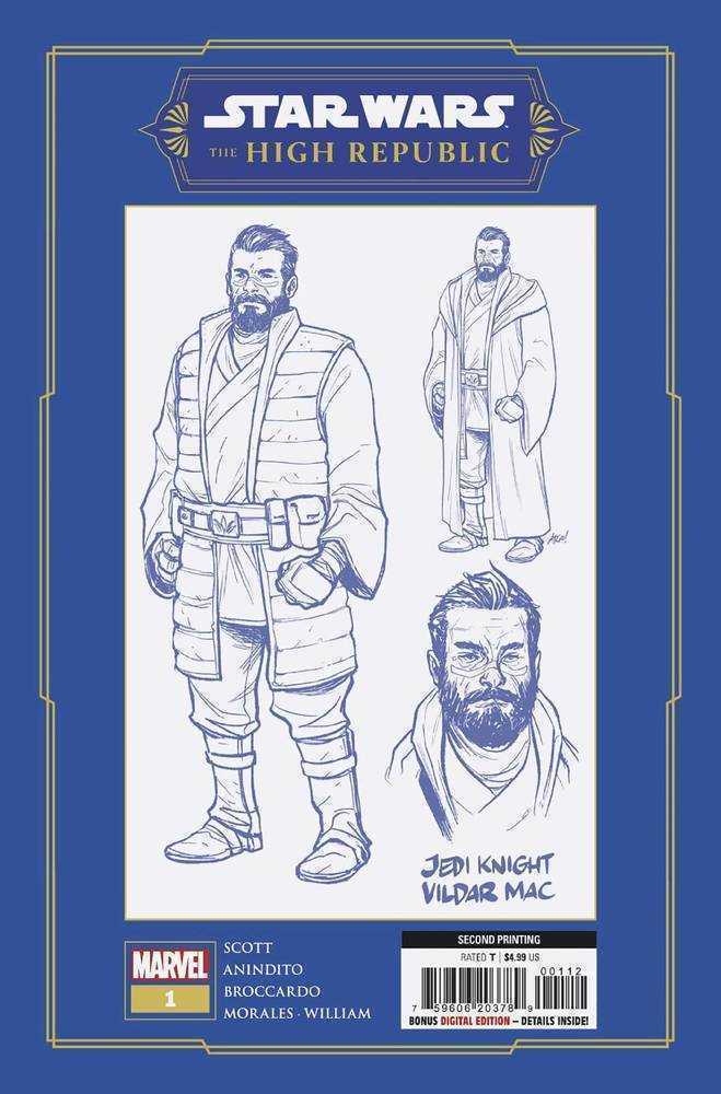 Stock Photo of Star Wars High Republic #1 2nd Print Anindito Variant comic sold by Stronghold Collectibles