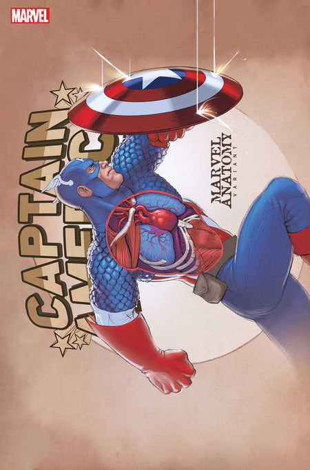 Stock Photo of Captain America Sentinel Of Liberty #9 Marvel Anatomy Variant comic sold by Stronghold Collectibles