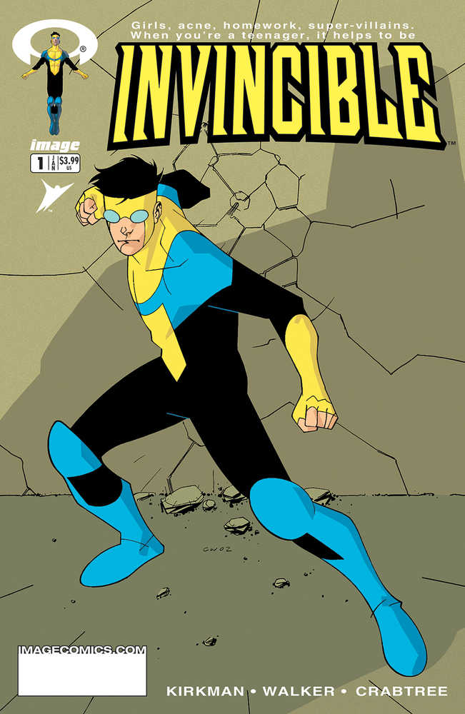 Stock Photo of Invincible #1 Facsimile Edition comic sold by Stronghold Collectibles