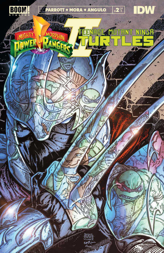 Stock Photo of MMPR Teenage Mutant Ninja Turtles II #2B (Of 5) Eastman & Williams II comic sold by Stronghold Collectibles