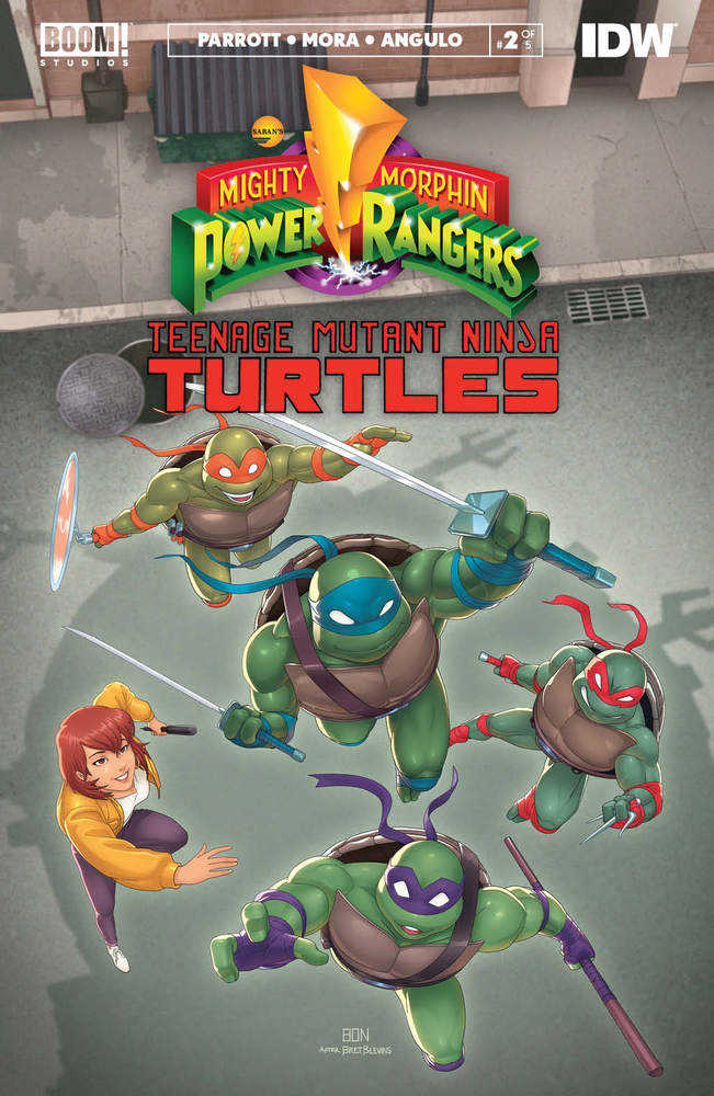 Stock Photo of MMPR Teenage Mutant Ninja Turtles II #2D (Of 5) Teenage Mutant Ninja Turtles Variant Bernardo comic sold by Stronghold Collectibles