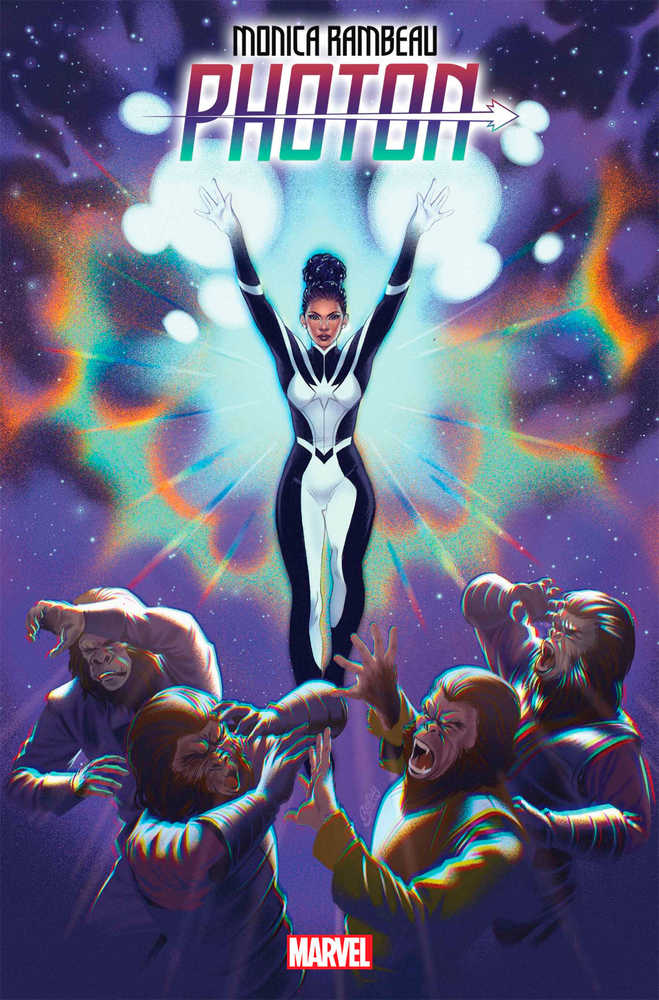 Stock Photo of Monica Rambeau Photon #3 (Of 5) Cola Planet Of The Apes Variant comic sold by Stronghold Collectibles