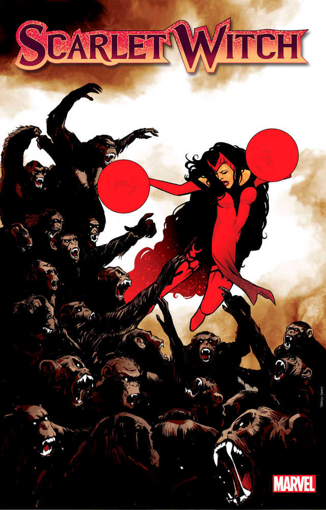 Stock Photo of Scarlet Witch #2 Garbett Planet Of The Apes Variant comic sold by Stronghold Collectibles