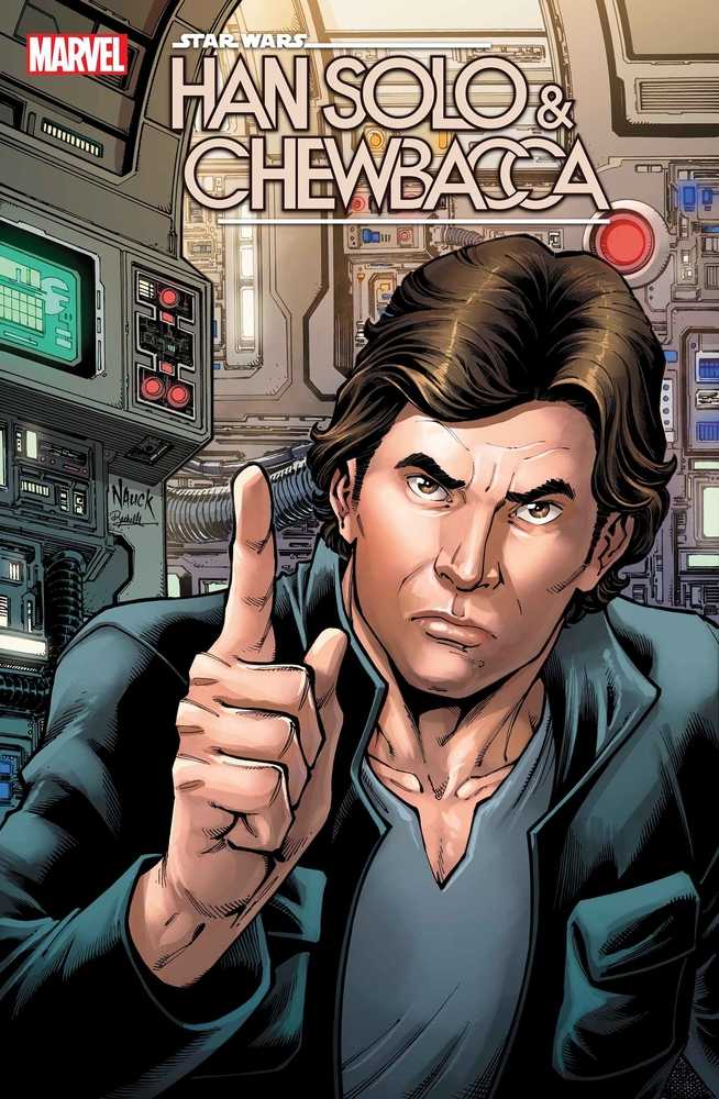 Stock Photo of Star Wars Han Solo Chewbacca #9 Nauck Variant comic sold by Stronghold Collectibles