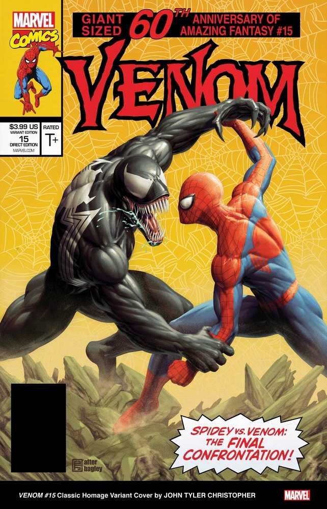 Stock Photo of Venom #15 JTC Classic Homage Variant comic sold by Stronghold Collectibles