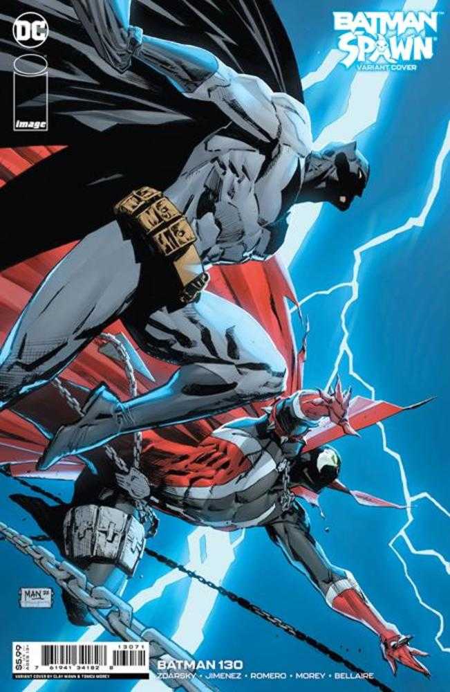 Stock Photo of Batman #130G Clay Mann DC Spawn Card Stock Variant comic sold by Stronghold Collectibles