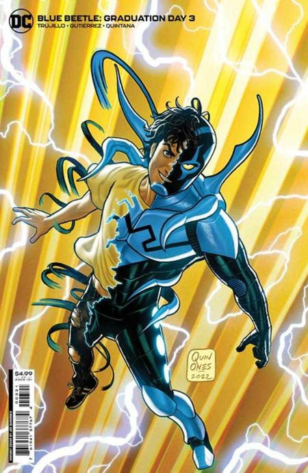 Stock Photo of Blue Beetle Graduation Day #3B (Of 6) Joe Quinones Card Stock Variant comic sold by Stronghold Collectibles