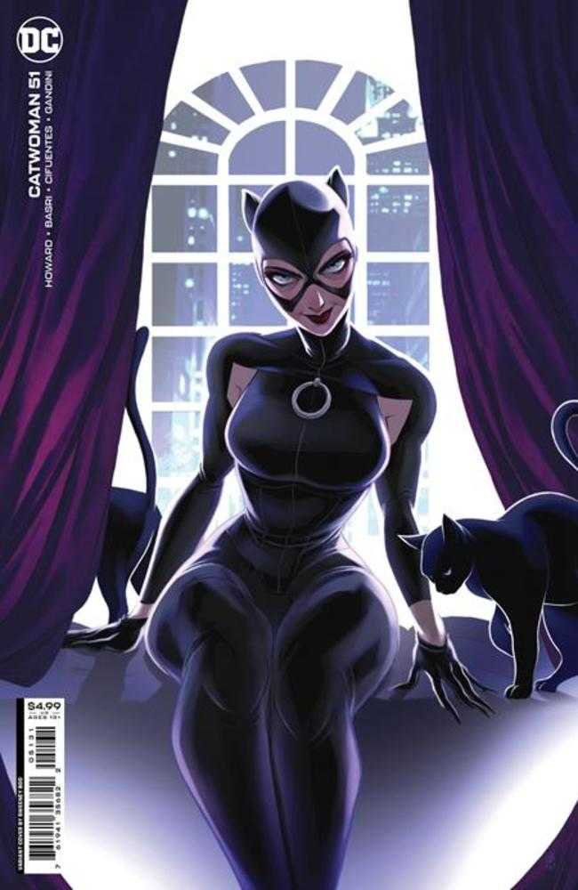 Stock Photo of Catwoman #51C Sweeney Boo Card Stock Variant comic sold by Stronghold Collectibles