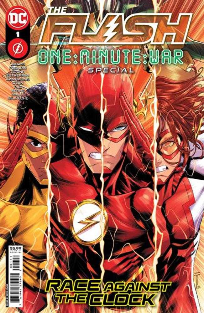 Stock Photo of Flash One-Minute War Special #1A (One Shot) Serg Acuna comic sold by Stronghold Collectibles