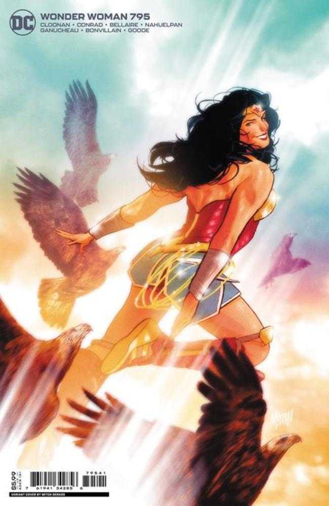 Stock Photo of Wonder Woman #795C Mitch Gerads Card Stock Variant comic sold by Stronghold Collectibles