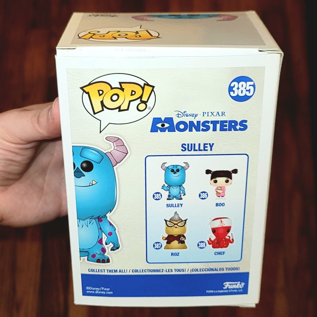 monsters inc funko pops Funko Pop! Disney Monsters Inc 385 Sulley Flocked (Amazon Exclusive)