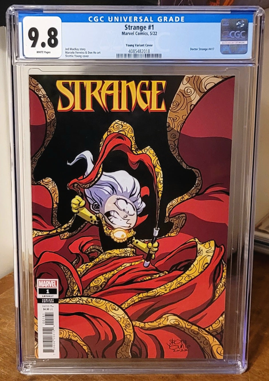 Strange #1 CGC 9.8 Skottie Young Variant