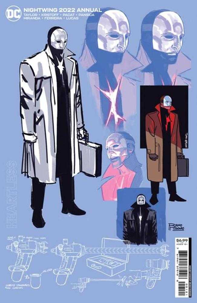 Stock Photo of Nightwing 2022 Annual #1B Bruno Redondo Design Card Stock Variant comic sold by Stronghold Collectibles