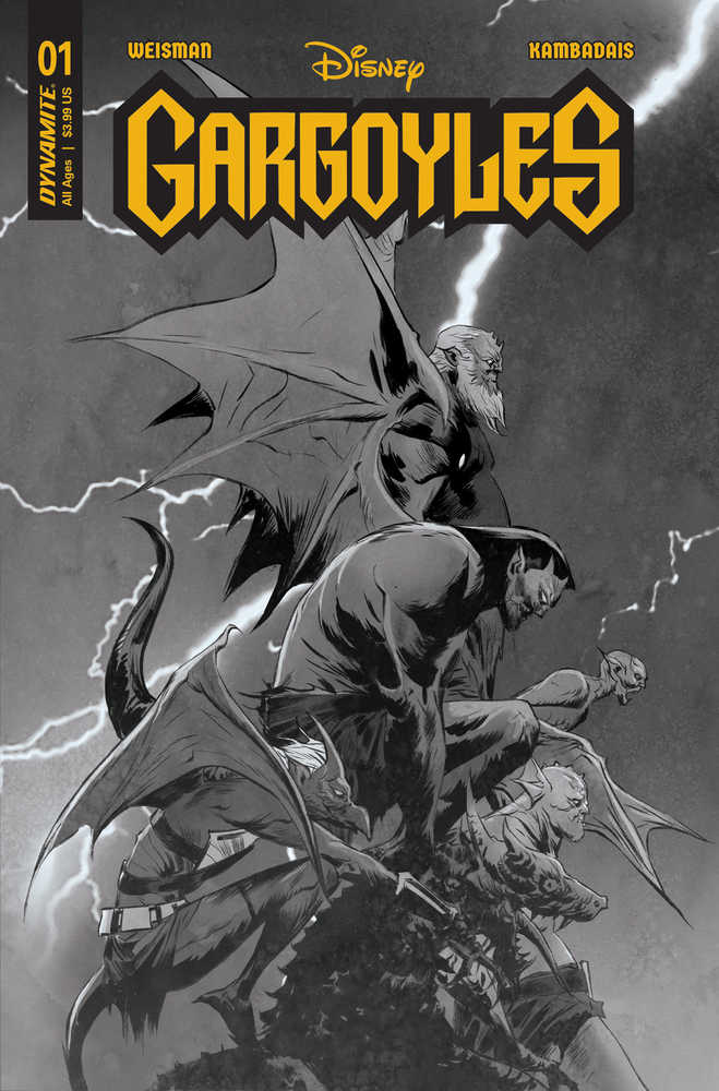 Stock Photo of Gargoyles #1ZE 1:10 Lee Black & White comic sold by Stronghold Collectibles