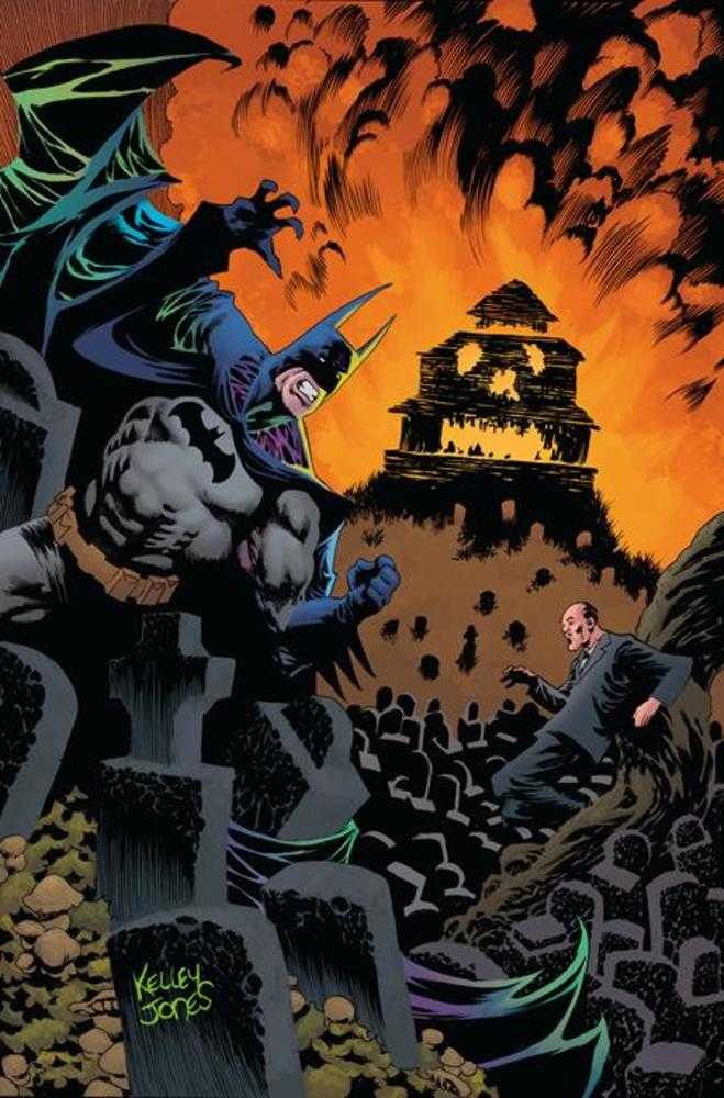 Stock Photo of Batman vs Robin #5B (Of 5) Kelley Jones Card Stock Variant (Lazarus Planet) comic sold by Stronghold Collectibles