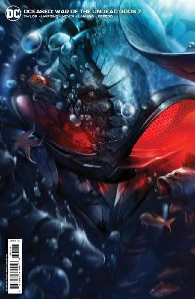 Stock Photo of DCeased War Of The Undead Gods #7D (Of 8) 1:25 Francesco Mattina Card Stock Variant comic sold by Stronghold Collectibles