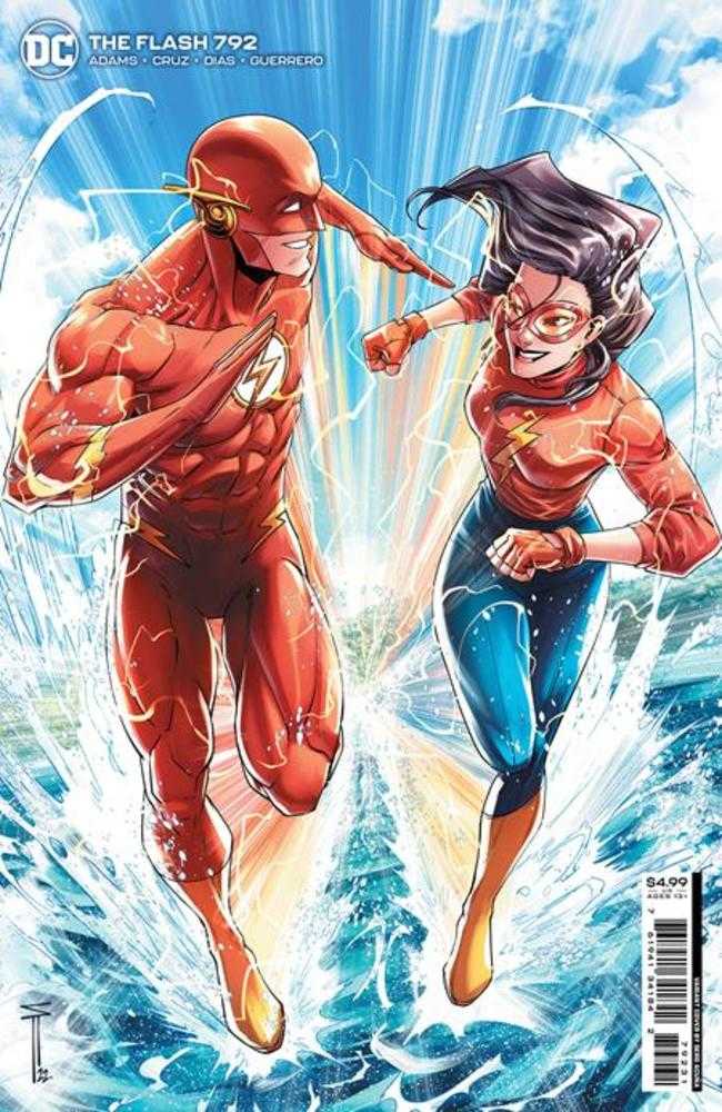 Stock Photo of Flash #792C Serg Acuna Card Stock Variant (One-Minute War) comic sold by Stronghold Collectibles