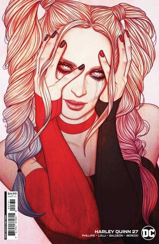 Stock Photo of Harley Quinn #27C Jenny Frison Card Stock Variant comic sold by Stronghold Collectibles