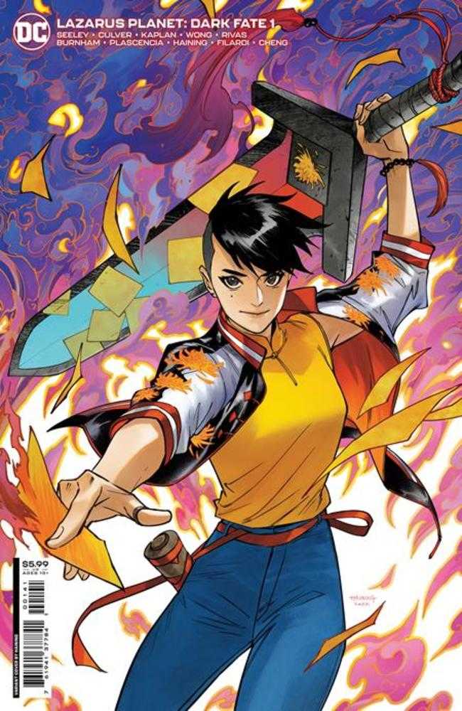 Stock Photo of Lazarus Planet Dark Fate #1D (One Shot) Haining Card Stock Variant comic sold by Stronghold Collectibles