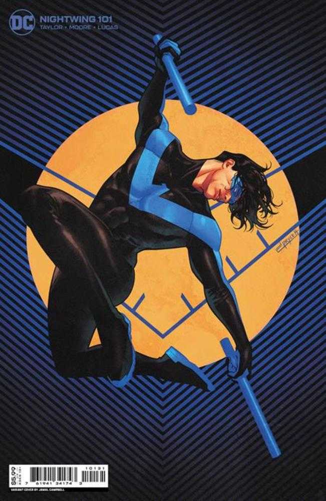 Stock Photo of Nightwing #101C Jamal Campbell Card Stock Variant comic sold by Stronghold Collectibles