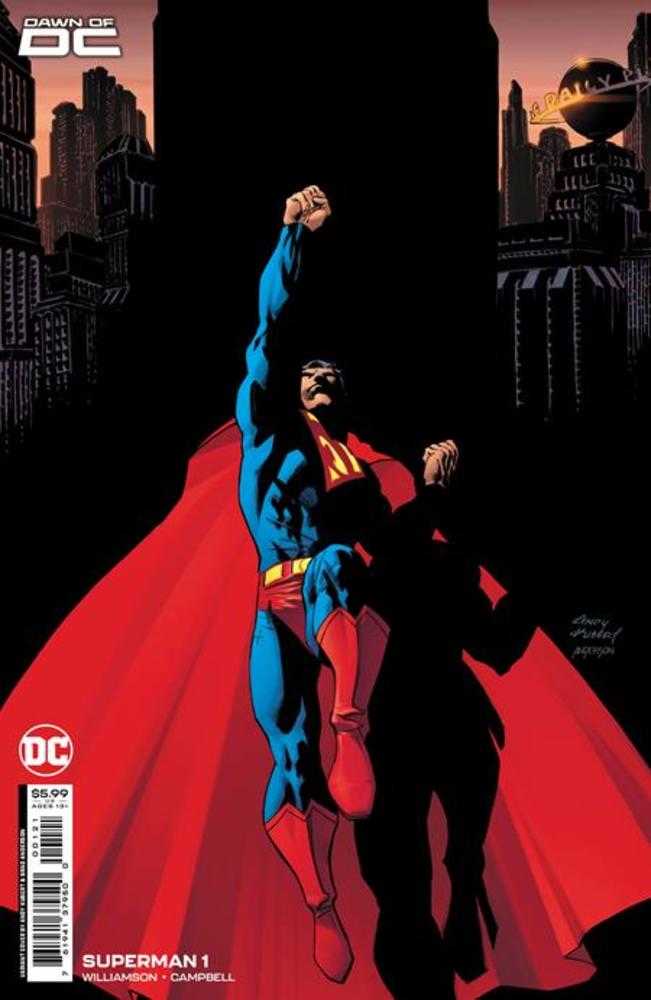 Stock Photo of Superman #1B Andy Kubert Card Stock Variant comic sold by Stronghold Collectibles