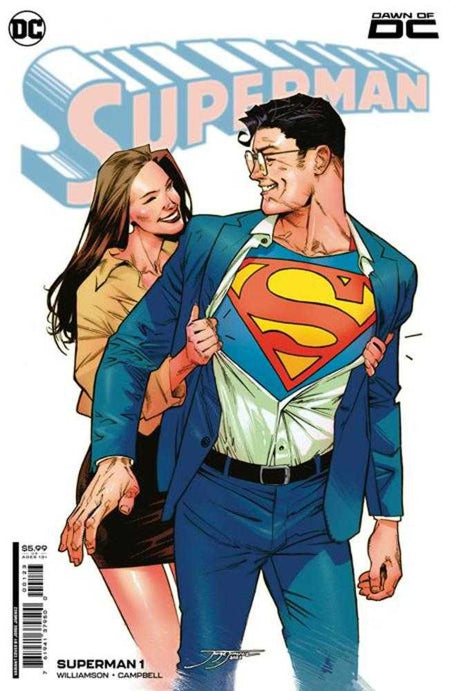 Stock Photo of Superman #1K Jorge Jimenez Card Stock Variant comic sold by Stronghold Collectibles