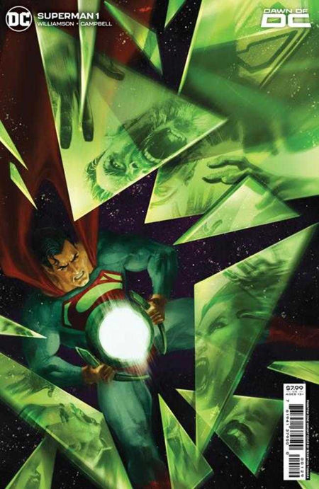 Stock Photo of Superman #1L Sebastian Fiumara Phantom Zone Foil Variant comic sold by Stronghold Collectibles