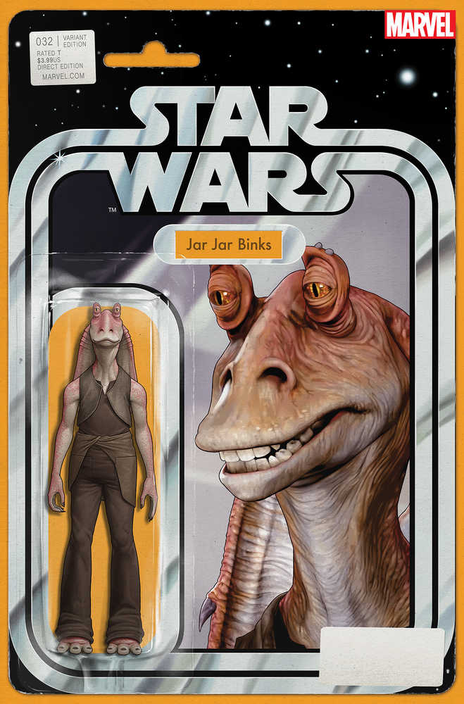 Stock Photo of Star Wars #32 Christopher Action Figure Variant comic sold by Stronghold Collectibles