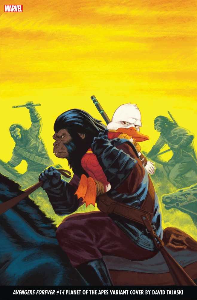 Stock Photo of Avengers Forever #14 Talaski Planet Of The Apes Variant comic sold by Stronghold Collectibles