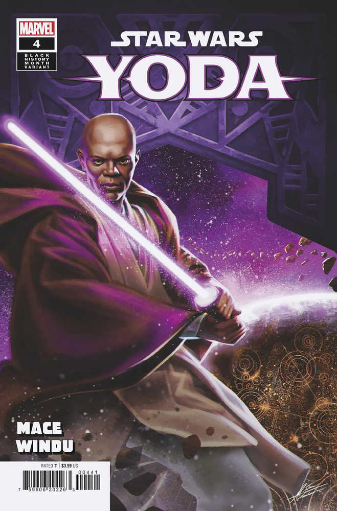 Stock Photo of Star Wars Yoda #4 Manhanini Black History Month Variant comic sold by Stronghold Collectibles