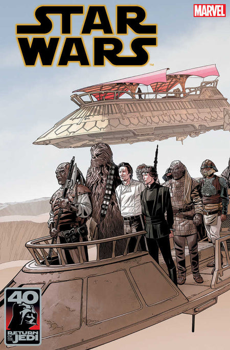 Stock Photo of Star Wars #32 Sprouse Return Jedi 40th Anniversary Variant comic sold by Stronghold Collectibles