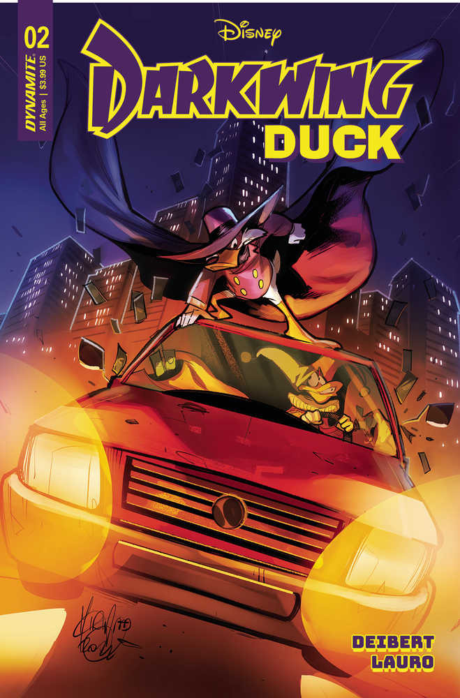 Stock Photo of Darkwing Duck #2B Andolfo comic sold by Stronghold Collectibles