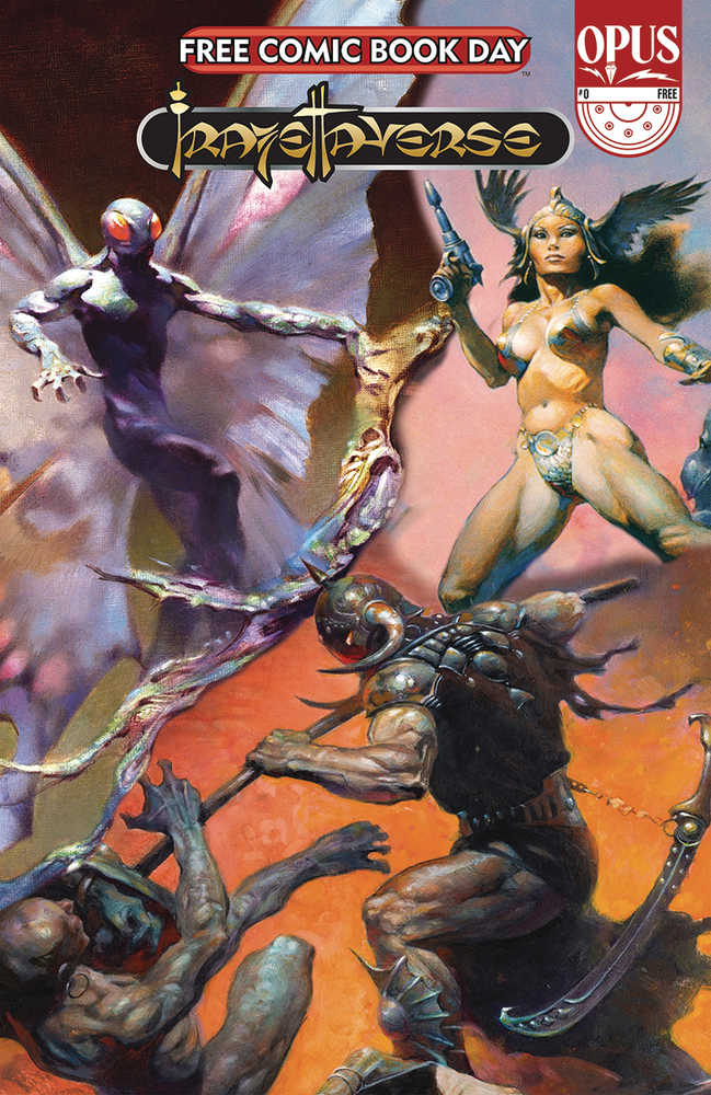 Stock Photo of FCBD 2023 Frazettaverse #0  (Bagged & Boarded) comic sold by Stronghold Collectibles