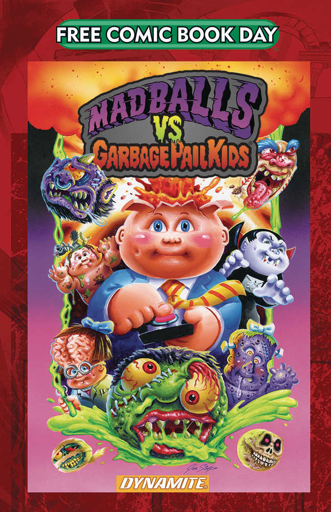 Stock Photo of FCBD 2023 Madballs vs Garbage Pail Kids #0 (Bagged & Boarded) comic sold by Stronghold Collectibles