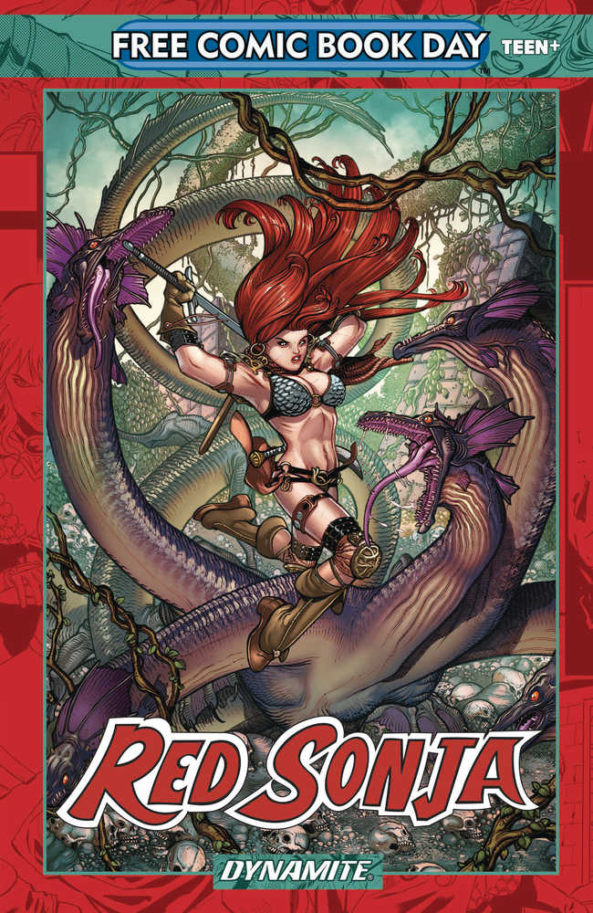 Stock Photo of FCBD 2023 Red Sonja She Devil With A Sword #0 (Bagged & Boarded) comic sold by Stronghold Collectibles