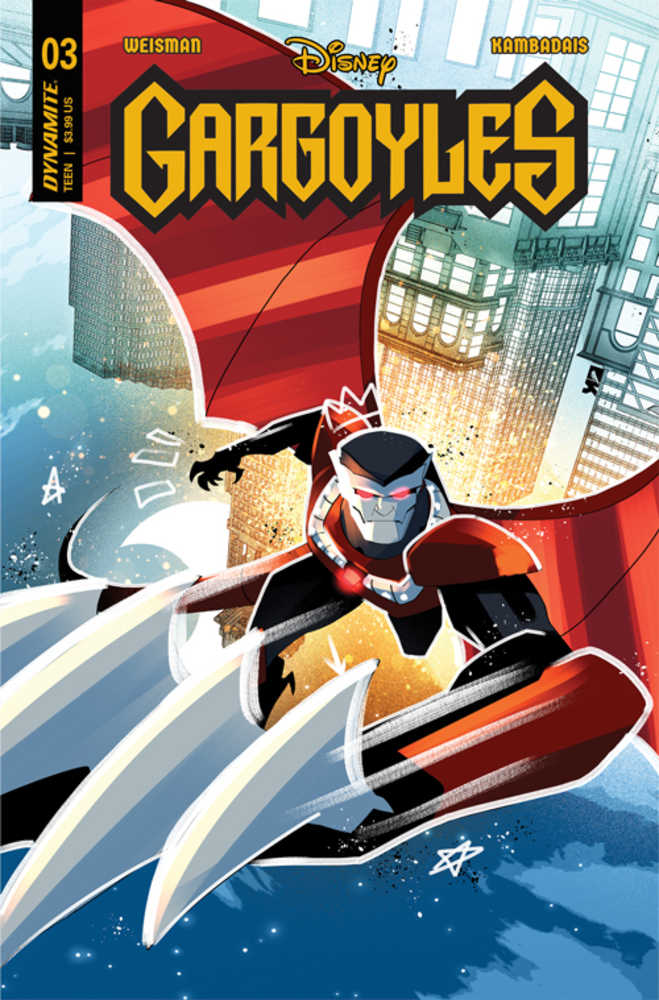 Stock Photo of Gargoyles #3G 1:10 Kambadais Original comic sold by Stronghold Collectibles