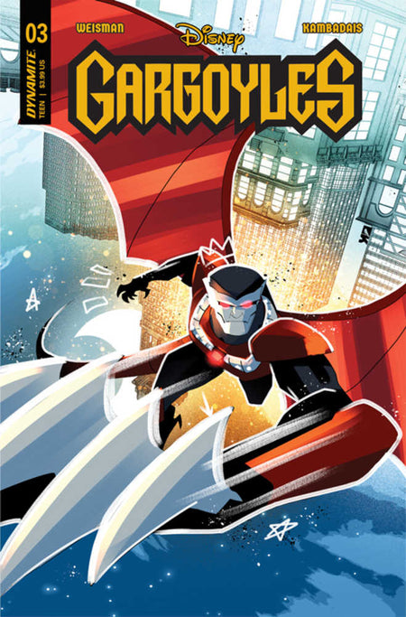 Stock Photo of Gargoyles #3G 1:10 Kambadais Original comic sold by Stronghold Collectibles