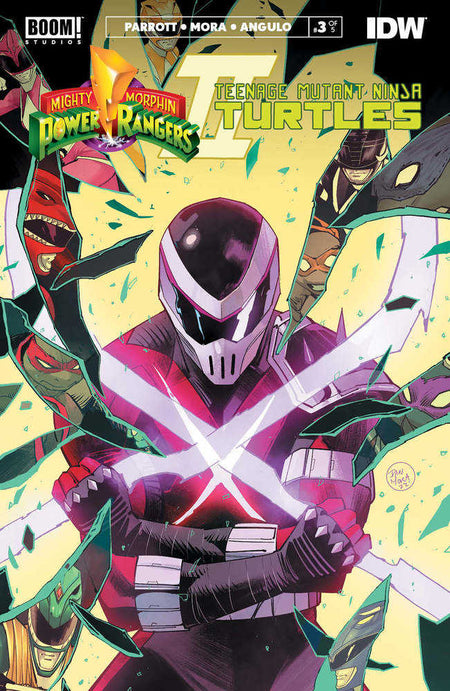 Stock Photo of MMPR Teenage Mutant Ninja Turtles II #3A (Of 5) Mora comic sold by Stronghold Collectibles