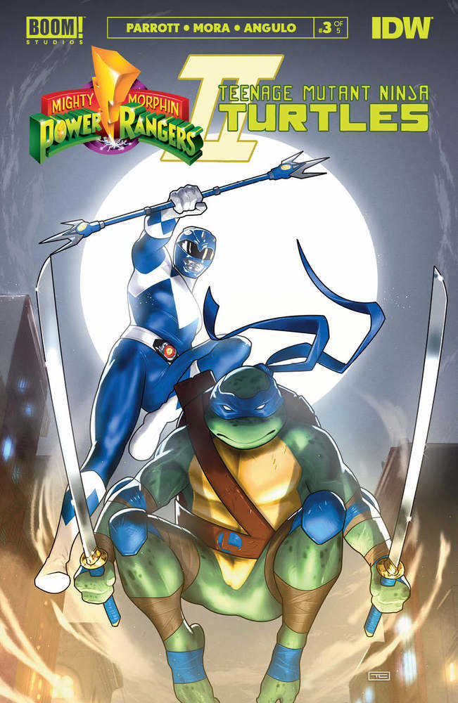 Stock Photo of MMPR Teenage Mutant Ninja Turtles II #3E (Of 5) Cardstock Variant Clarke comic sold by Stronghold Collectibles