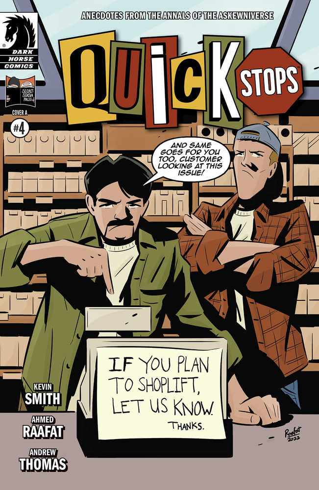 Stock Photo of Quick Stops #4A (Of 4) Raafat comic sold by Stronghold Collectibles