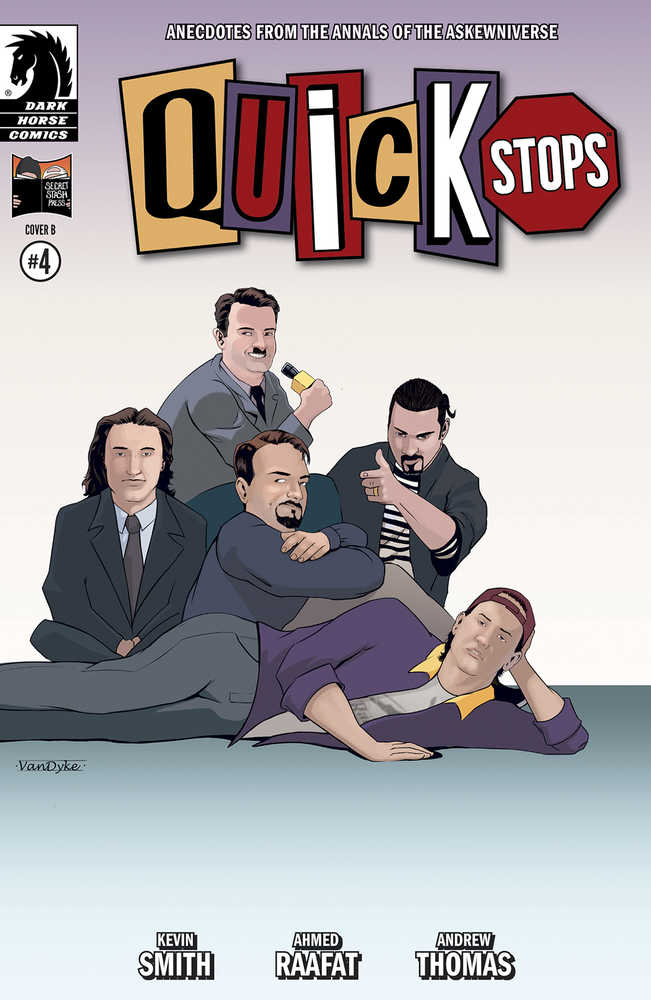 Stock Photo of Quick Stops #4B (Of 4) Van Dyke comic sold by Stronghold Collectibles