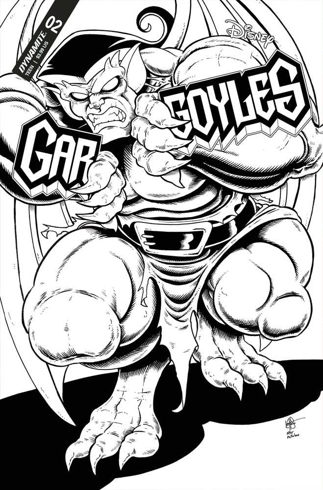 Stock Photo of Gargoyles #2V 1:7 FOC Haeser Line Art comic sold by Stronghold Collectibles
