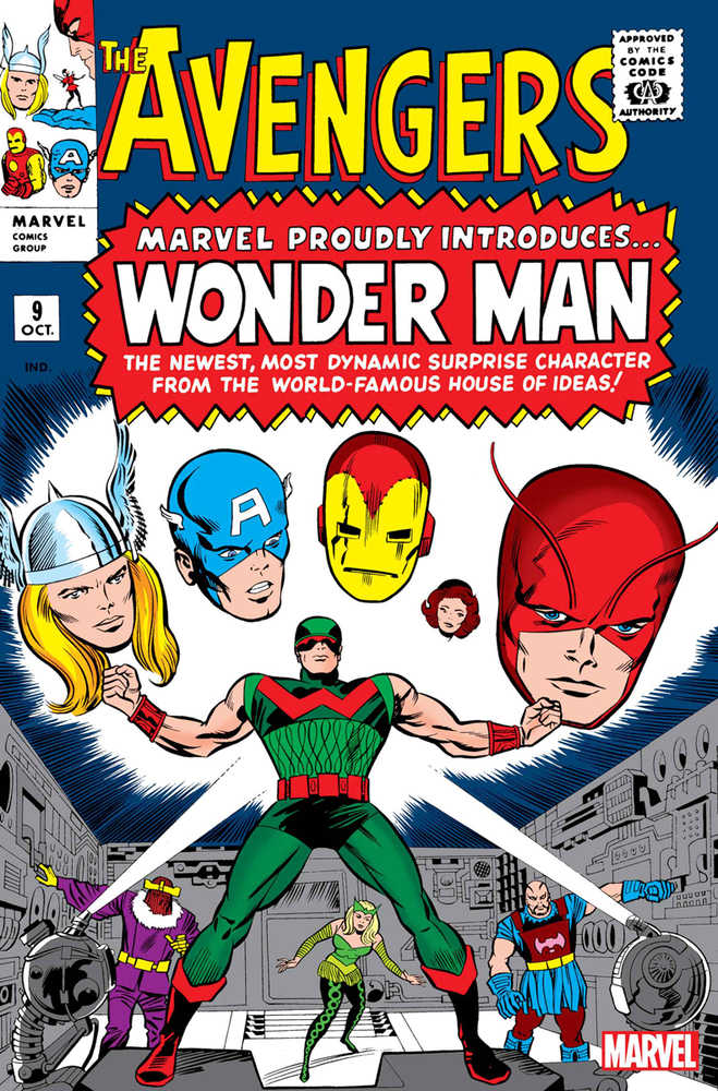 Stock Photo of Avengers #9 Facsimile Edition comic sold by Stronghold Collectibles